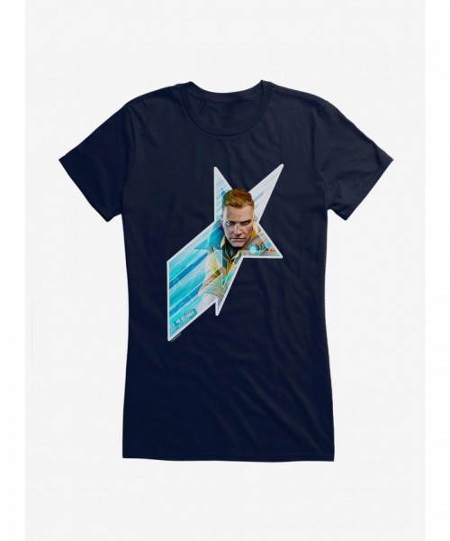 G.I. Joe Stripe Badge Duke Lightweight T-Shirt for Girls