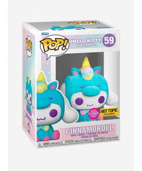 Funko Sanrio Cinnamoroll Pop! Vinyl Figure - Exclusive Flocked Edition