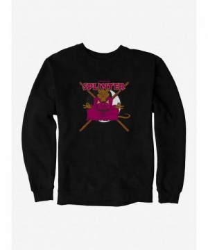 Teenage Mutant Ninja Turtles Men's Radical Rat Splinter Fleece Sweatshirt