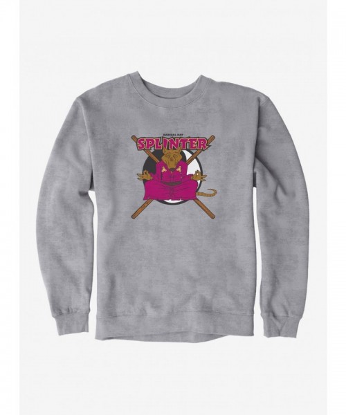 Teenage Mutant Ninja Turtles Men's Radical Rat Splinter Fleece Sweatshirt