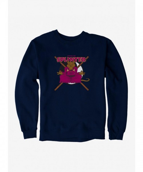 Teenage Mutant Ninja Turtles Men's Radical Rat Splinter Fleece Sweatshirt