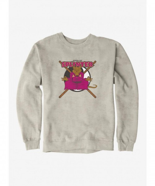 Teenage Mutant Ninja Turtles Men's Radical Rat Splinter Fleece Sweatshirt