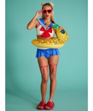 Sailor Moon Inspired Skirted Swim Bottoms for Girls