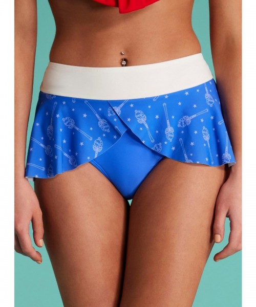 Sailor Moon Inspired Skirted Swim Bottoms for Girls