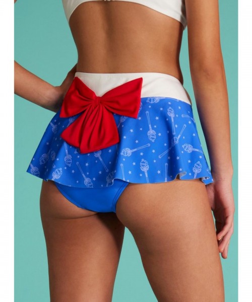 Sailor Moon Inspired Skirted Swim Bottoms for Girls