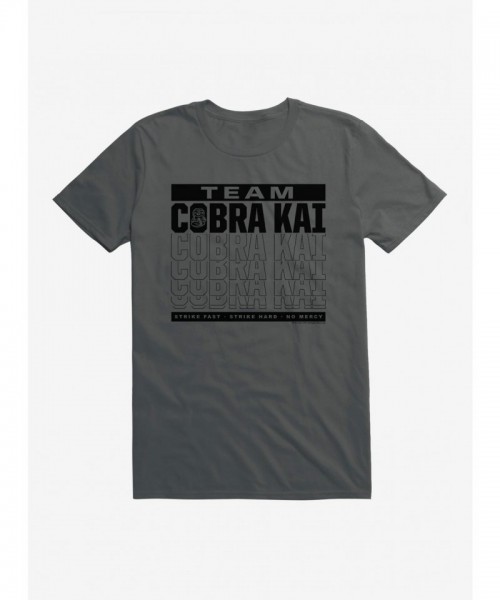 Cobra Kai Season 4 Team Motto Men's Cotton T-Shirt