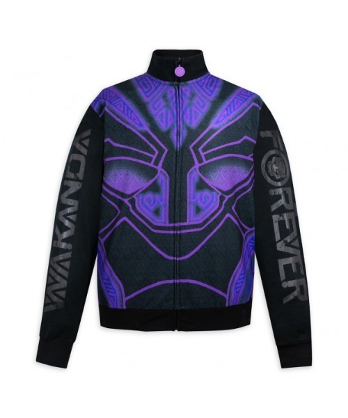 Black Panther: Wakanda Forever Glow Graphic Zip Jacket for Adults
