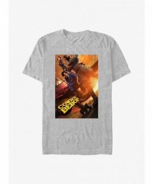 Cowboy Bebop Unisex Grey Crewneck T-Shirt
