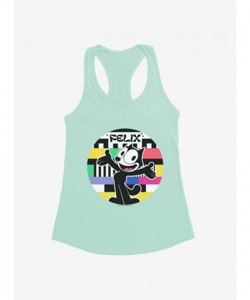 Felix The Cat 90s Graphic Lightweight Tank Top for Girls