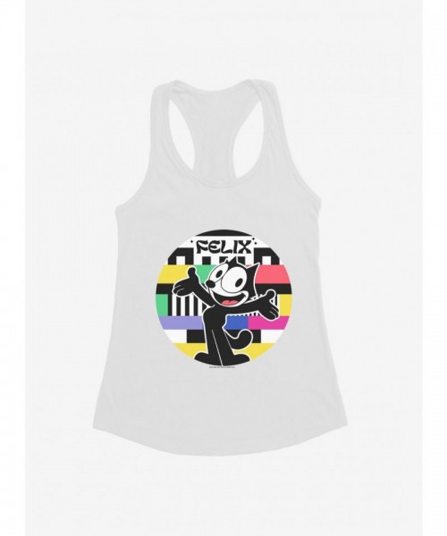 Felix The Cat 90s Graphic Lightweight Tank Top for Girls