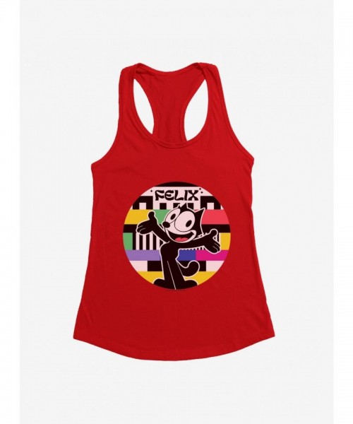 Felix The Cat 90s Graphic Lightweight Tank Top for Girls