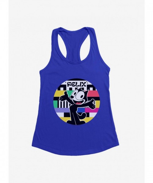 Felix The Cat 90s Graphic Lightweight Tank Top for Girls