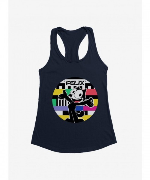 Felix The Cat 90s Graphic Lightweight Tank Top for Girls