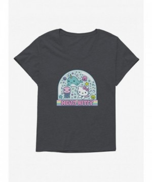 Hello Kitty Vacation Themed Plus Size T-Shirt for Girls