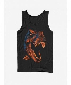 T. Rex Nightmare Tank - Unisex Black T-Shirt