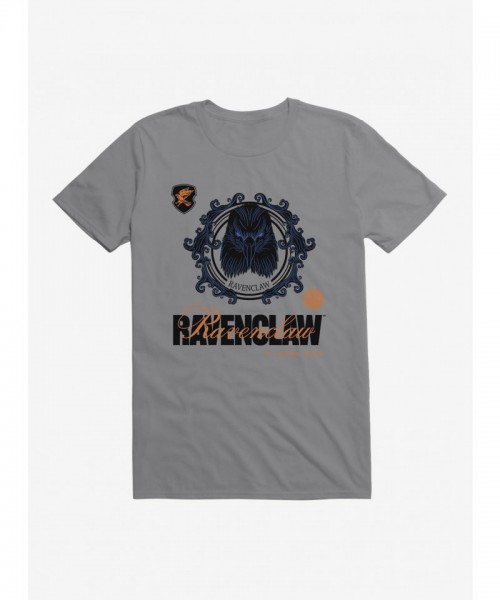 Harry Potter Ravenclaw Motto T-Shirt - Unisex Grey