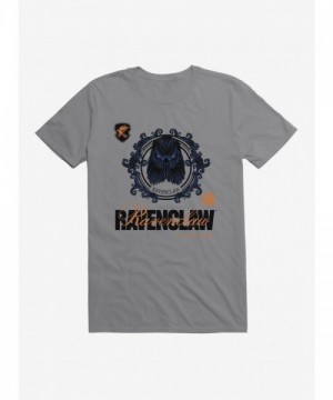 Harry Potter Ravenclaw Motto T-Shirt - Unisex Grey