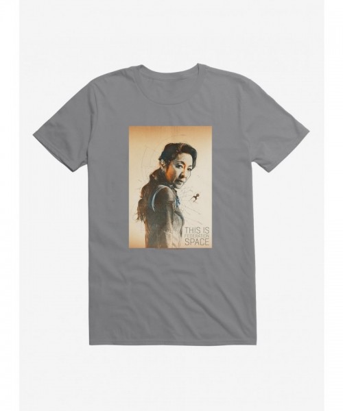 Star Trek Discovery T-Shirt for Men: Georgiou Federation Lightweight Cotton