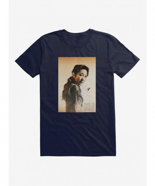 Star Trek Discovery T-Shirt for Men: Georgiou Federation Lightweight Cotton
