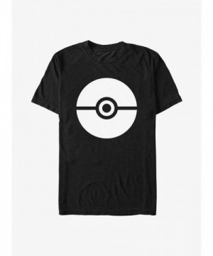 Pokemon Poke Ball Soft T-Shirt - Black for Men
