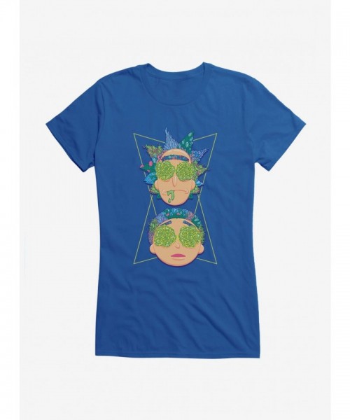 Rick and Morty Portal Eyes Junior Girls T-Shirt