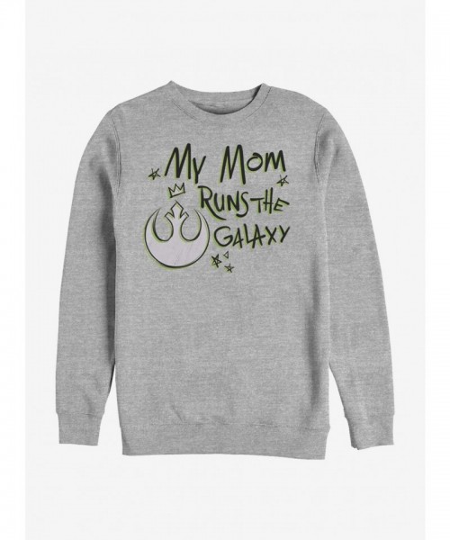 This Mom Rules Star Wars Crewneck Sweatshirt - Grey for Men