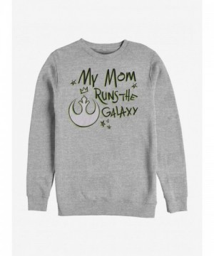 This Mom Rules Star Wars Crewneck Sweatshirt - Grey for Men