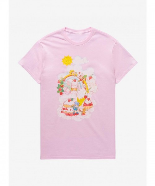 Strawberry Shortcake Friends Rainbow Tee for Girls