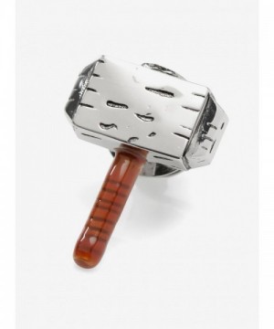 Marvel's Official Mini 3D Thor Hammer Lapel Pin for Men