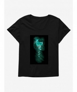 Harry Potter Doe Patronus Wand T-Shirt for Girls Plus Size