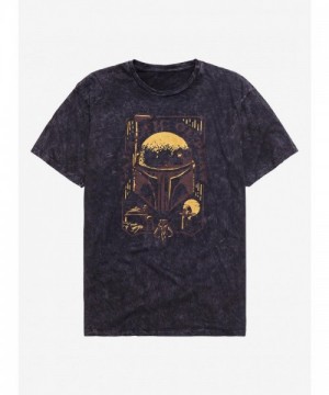 Star Wars Book of Boba Fett Unisex Washed T-Shirt