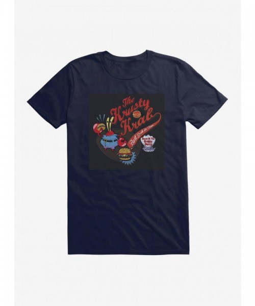 SpongeBob SquarePants Mr. Krabs T-Shirt - Lightweight Cotton for Men