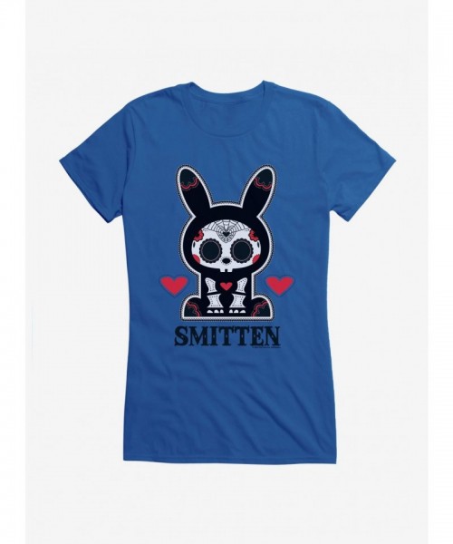 Skelanimals Girls Smitten Cartoon T-Shirt - Lightweight Cotton