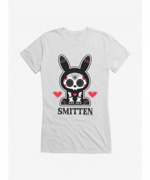 Skelanimals Girls Smitten Cartoon T-Shirt - Lightweight Cotton