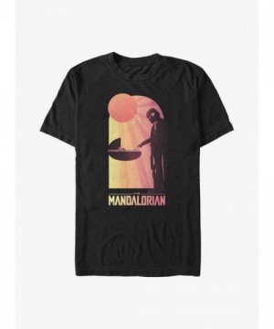 Mandalorian Graphic Big & Tall T-Shirt - Black