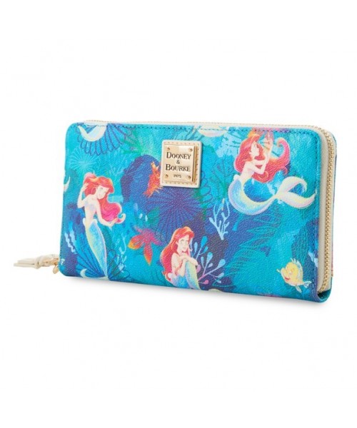 Dooney & Bourke Little Mermaid Wristlet Wallet for Women