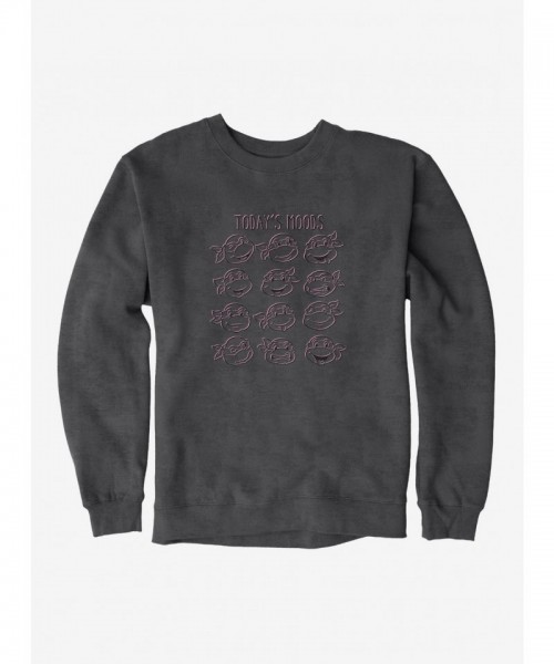 Teenage Mutant Ninja Turtles Mood Graphic Men's Fleece Sweatshirt