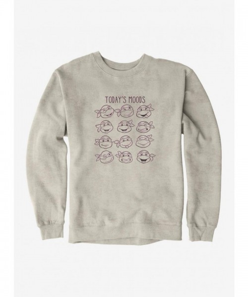 Teenage Mutant Ninja Turtles Mood Graphic Men's Fleece Sweatshirt