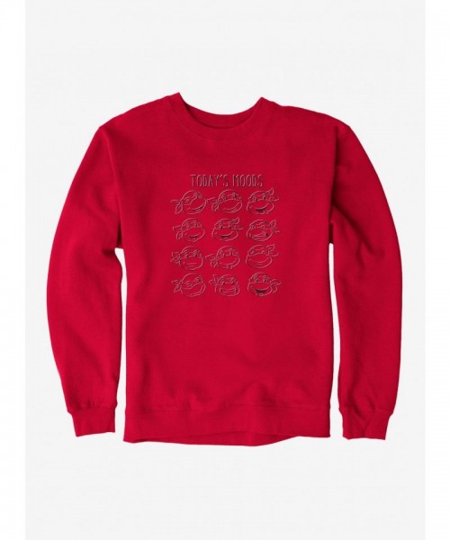 Teenage Mutant Ninja Turtles Mood Graphic Men's Fleece Sweatshirt