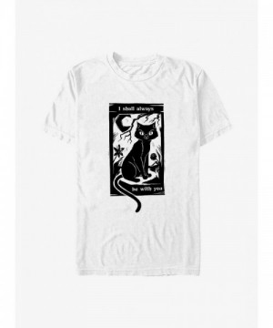 Disney Thackery Binx T-Shirt - Hocus Pocus "I Shall Always Be With You" White Men's