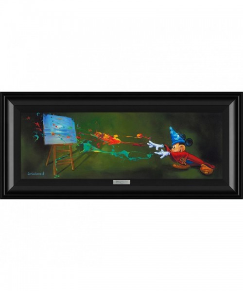 Mickey Mouse Sorcerer's Apprentice Magic Giclee Canvas - Limited Edition