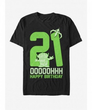 Disney Pixar Toy Story Ooohh 21 Cotton T-Shirt - Men's Black
