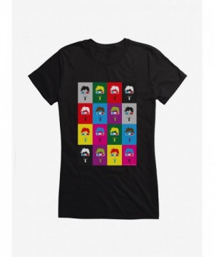 Doctor Who Tenth Doctor Colorful Art Tee for Girls