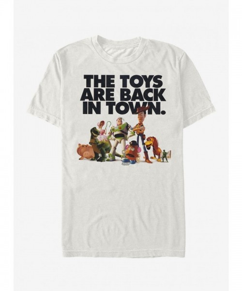 Disney Pixar Toy Story Classic Characters Unisex T-Shirt - White