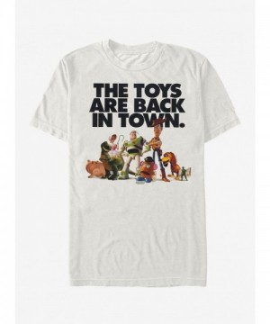 Disney Pixar Toy Story Classic Characters Unisex T-Shirt - White