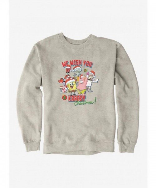 SpongeBob SquarePants Krabby Christmas Unisex Sweatshirt