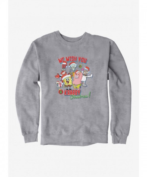 SpongeBob SquarePants Krabby Christmas Unisex Sweatshirt