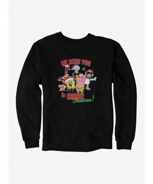 SpongeBob SquarePants Krabby Christmas Unisex Sweatshirt