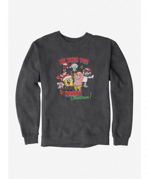 SpongeBob SquarePants Krabby Christmas Unisex Sweatshirt