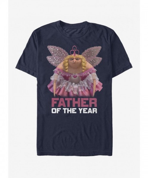 Despicable Me Father of the Year Fairy Gru Unisex Cotton T-Shirt